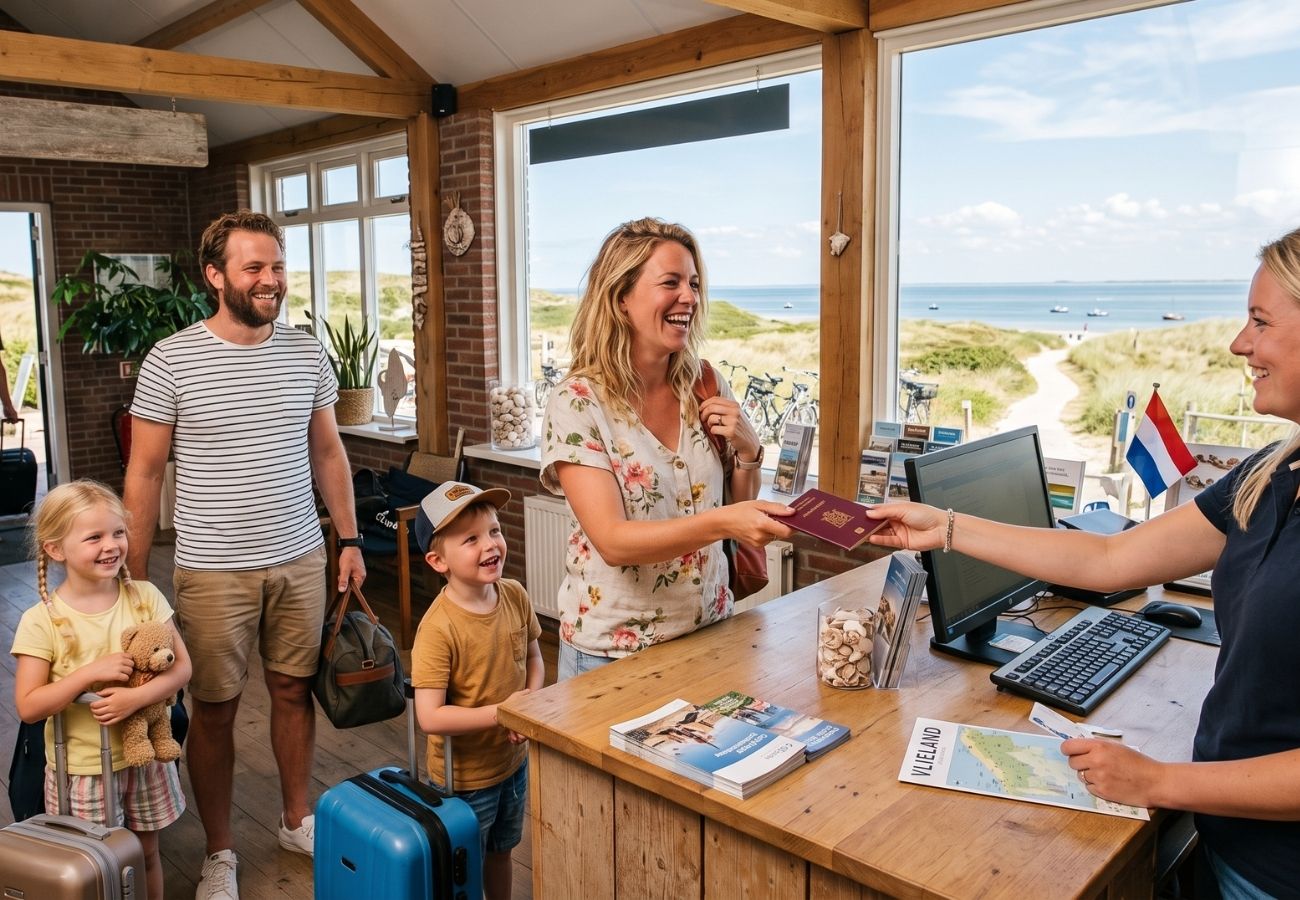 Handdruk bij kaarslicht op donker houten tafel